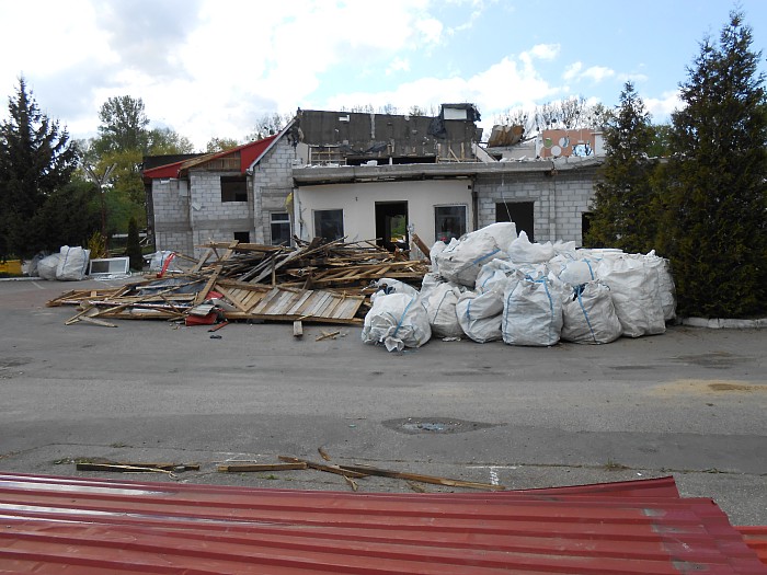 Klub KR�G zburzono w kwietniu 2022 r.